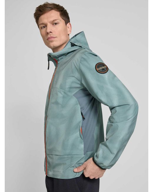 Napapijri Jack Met Capuchon, Model 'Tartuca' in het Green voor heren