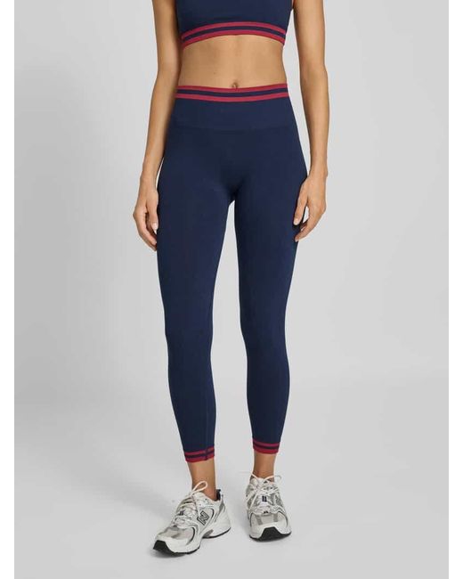 The Upside Blue Leggings mit elastischem Bund