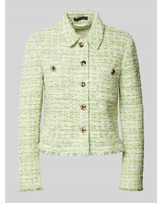 Betty Barclay Green Blazer Mit Strukturmuster