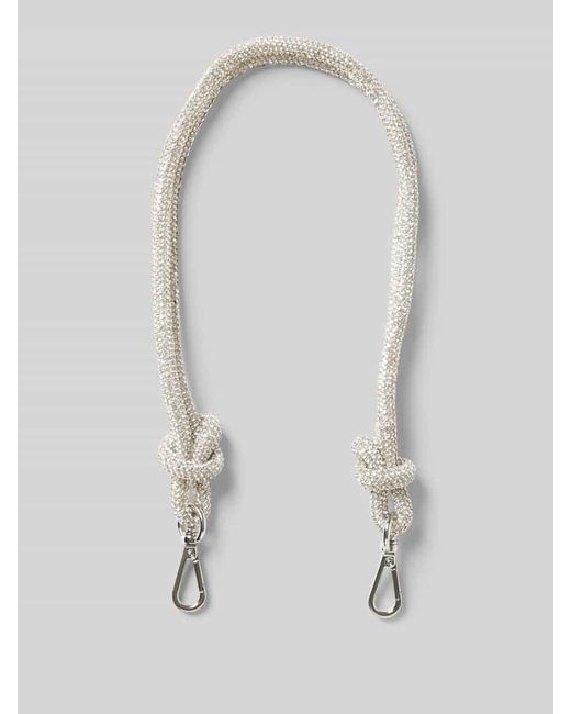 WEAT White Strap Mit Karabinerverschlüssen Modell 'Crystal'