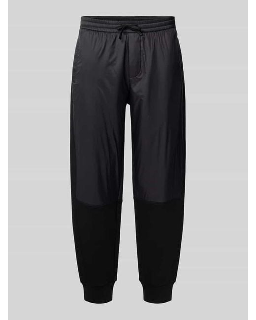 ARMANI EXCHANGE Relaxed Fit Sweatpants mit elastischem Bund Modell 'Felpa' in Blue für Herren