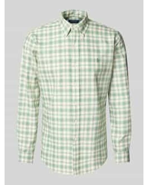 Polo Ralph Lauren Regular Fit Vrijetijdsoverhemd Met Logostitching in het Green voor heren
