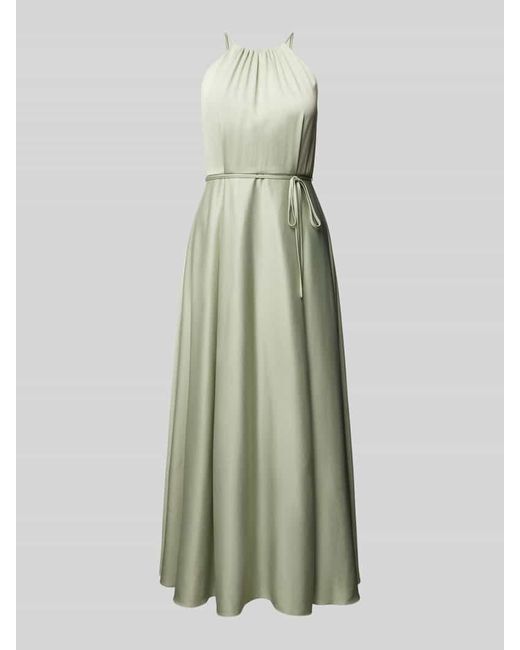 Jake*s Green Cocktailkleid Mit Bindegürtel