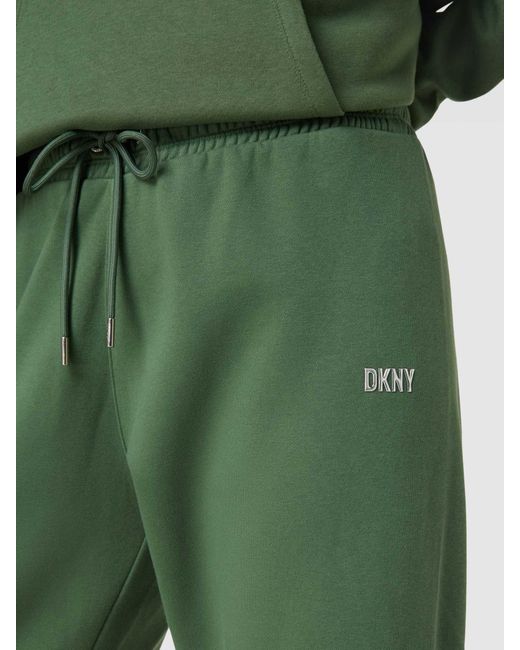 DKNY Sweatbroek Met Tunnelkoord in het Green