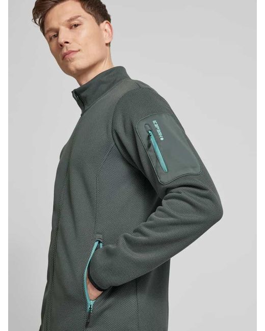 Icepeak Jacke Mit Reißverschlusstaschen Modell 'Bredstedt' in Green für Herren