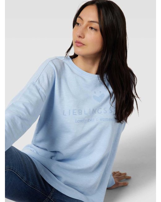LIEBLINGSSTÜCK Sweatshirt Modell 'Caron' in Blue für Herren