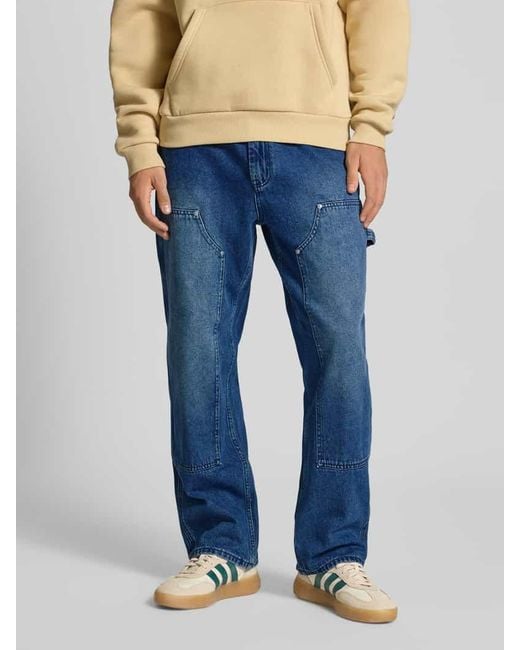 Review Jeans mit 5-Pocket-Design in Blue für Herren