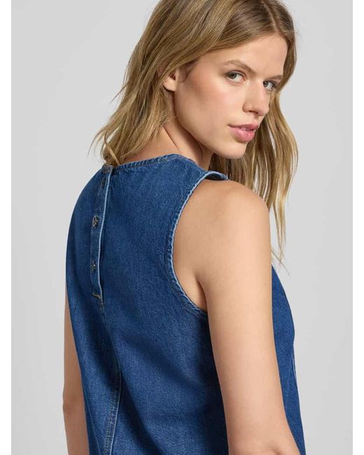 Marc O' Polo Blue Regular Fit Jeanskleid aus reiner Baumwolle