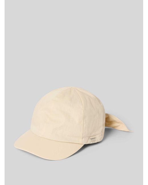 Barts Baseballpet Met Labelpatch Model 'Wupper' in het Natural