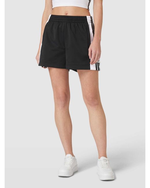 Adidas Originals Black Shorts mit Kontraststreifen Modell 'ADIBREAK'
