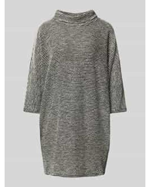 Apricot Relaxed Fit Jurk Met Viscose in het Gray