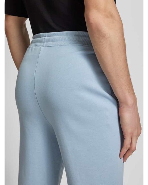 HUGO Relaxed Fit Sweatpants mit Eingrifftaschen Modell 'Dayote' in Blue für Herren