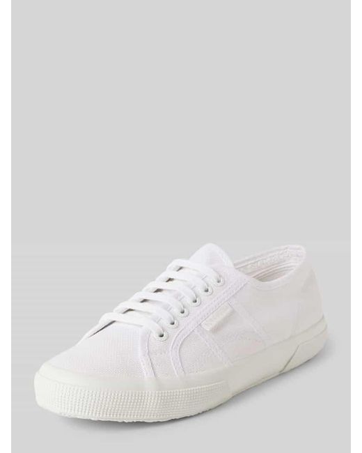 Superga White Sneaker mit Label-Detail Modell '2750 COTU CLASSIC'