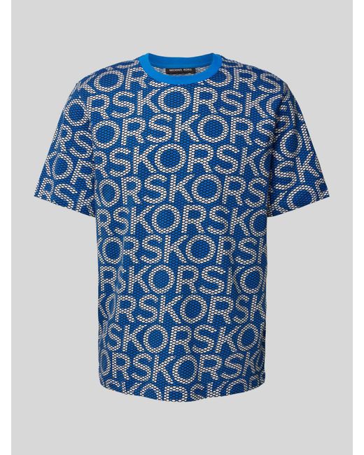 Michael Kors T-shirt in het Blue voor heren