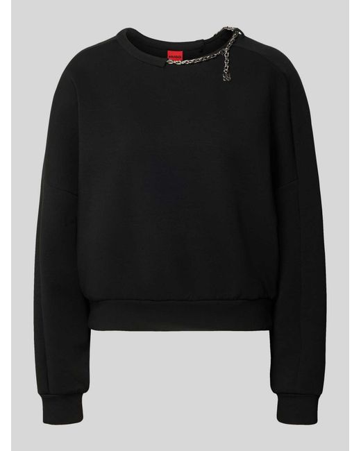 HUGO Sweaters in het Black