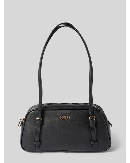 Guess Handtas Met Labelapplicatie in het Black