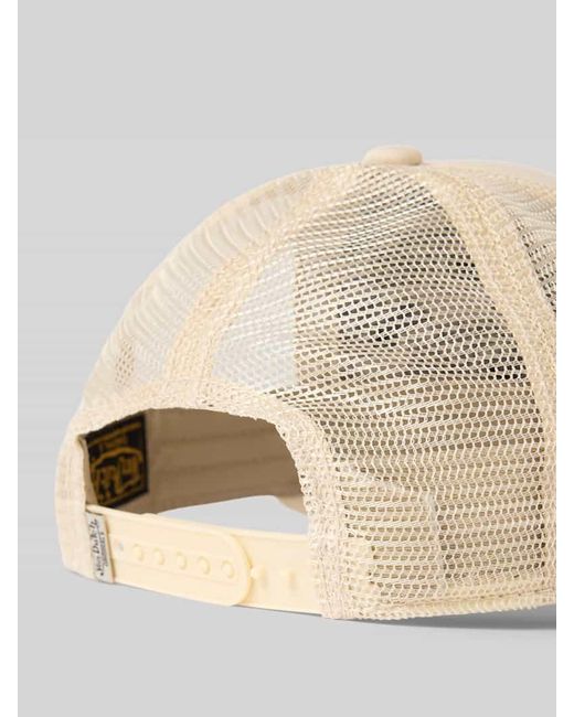 Von Dutch Trucker Cap mit Label-Patch Modell 'TAMPA' in Natural für Herren