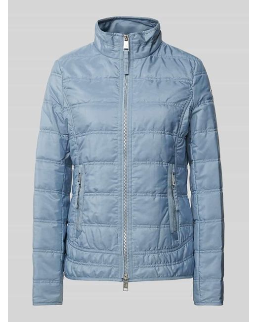 Fuchs & Schmitt Blue Steppjacke mit Reißverschlusstaschen