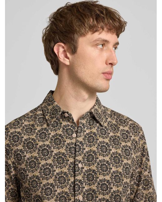 Only & Sons Regular Fit Vrijetijdsoverhemd Van Puur Katoen Model 'Johnson' in het Multicolor voor heren