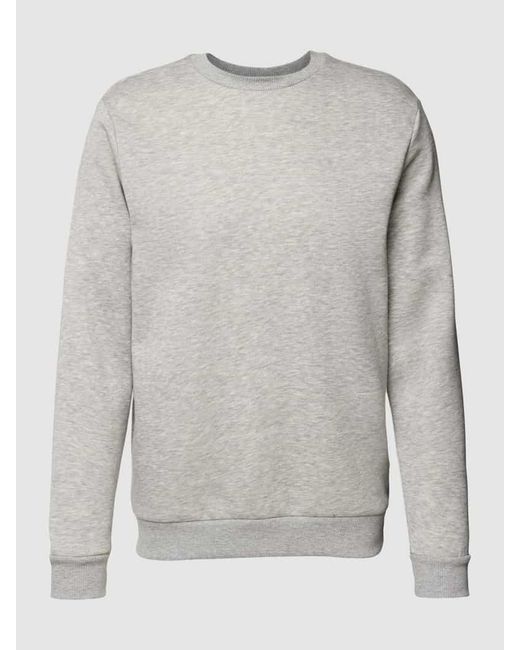 Only & Sons Sweatshirt in melierter Optik in Gray für Herren