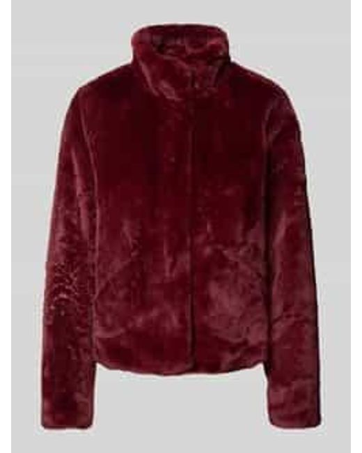 ONLY Teddy- & Faux Fur Jassen in het Red