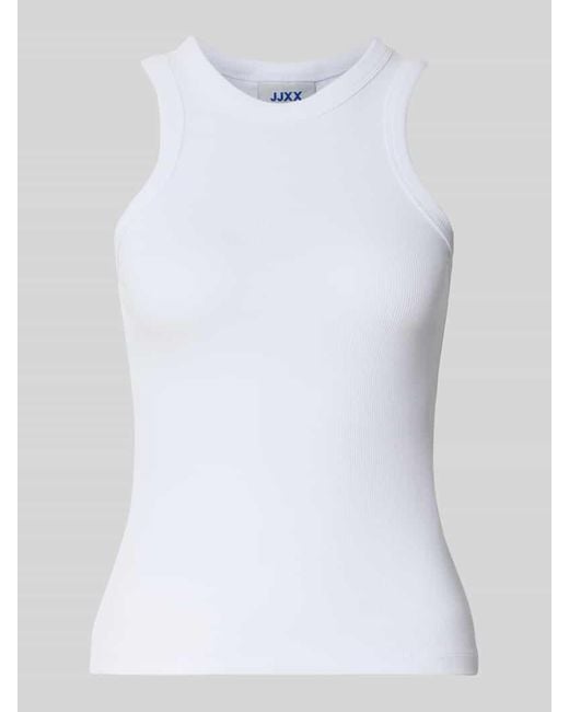JJXX White Tanktop mit Viskose-Anteil Modell 'FOREST'
