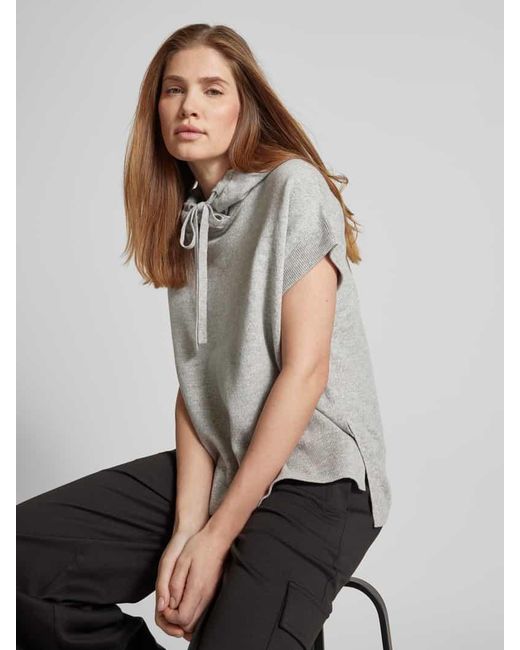 Windsor. Gray Strickpullover Mit Kappärmeln