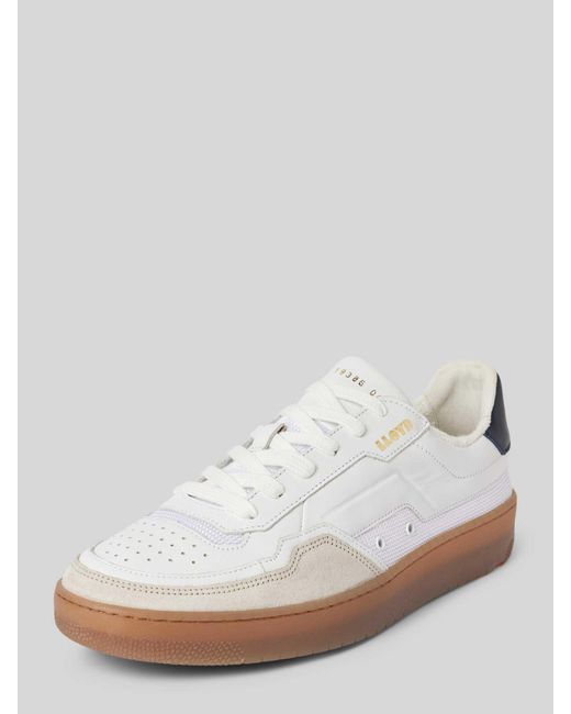 Lloyd Sneakers Met Labelprint in het White voor heren