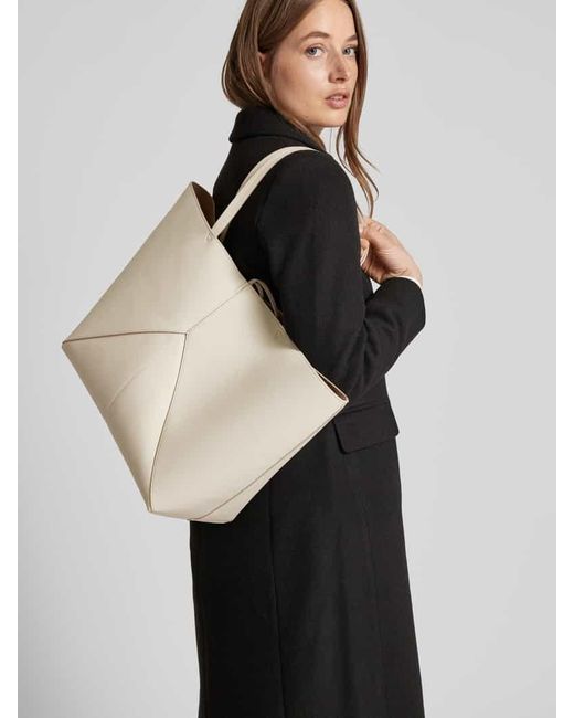 Marc O' Polo Natural Shopper aus einer Lederalternative