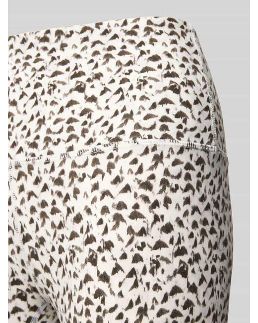 Varley White Leggings mit elastischem Bund Modell 'move high'