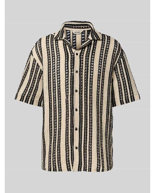 Only & Sons Regular Fit Freizeithemd Mit Reverskragen Modell 'Dani' in White für Herren
