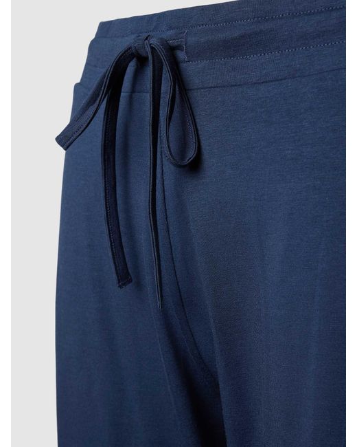 Mey Blue Pyjama-Hose mit elastischem Bund