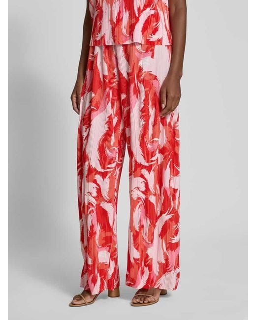 S.oliver Red Weite Hose mit Plissee