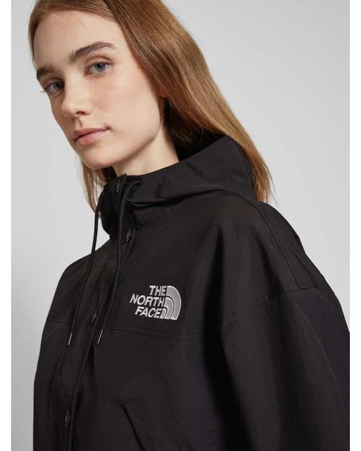The North Face Jacke mit Label-Stitching Modell 'REIGN ON' in Black für Herren