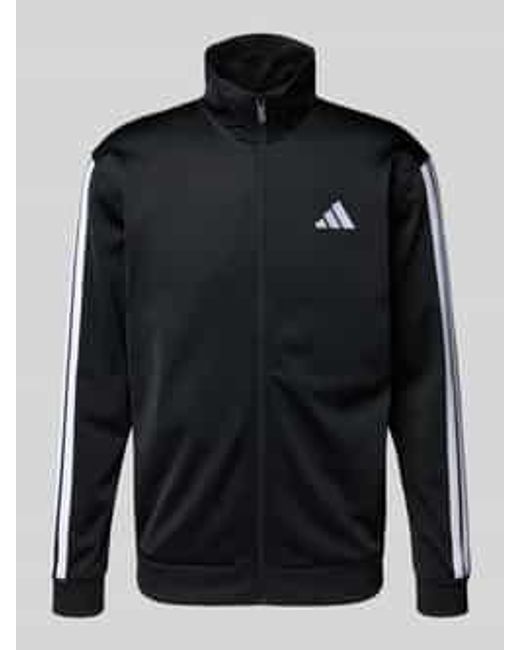 Adidas Sweatjack Met Logostitching in het Black voor heren