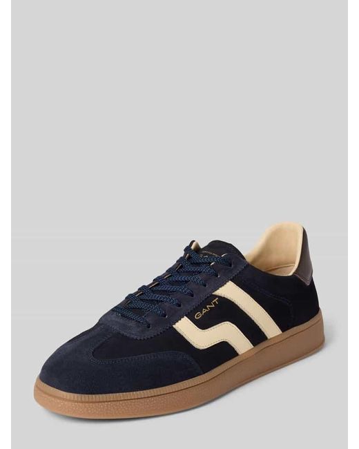 Gant Sneaker aus Leder mit Schnürung Modell 'Cuzmo' in Blue für Herren
