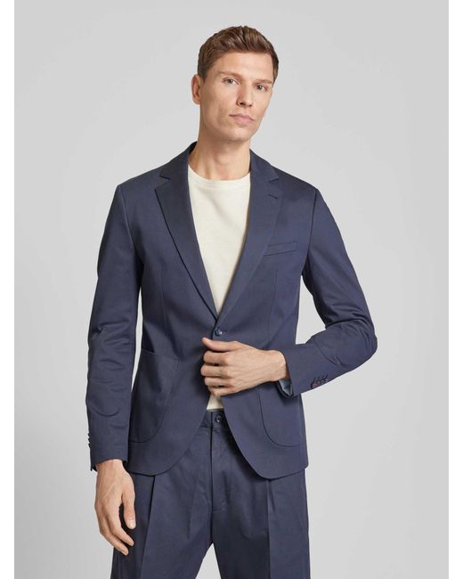 Cinque Anzug mit aufgesetzten Eingrifftaschen Modell 'Tinto' in Blue für Herren