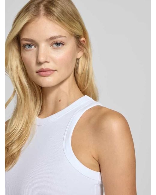 JJXX White Tanktop mit Viskose-Anteil Modell 'FOREST'