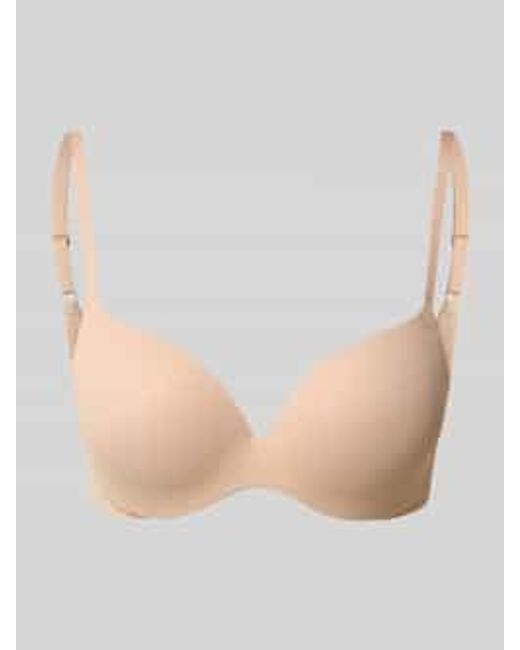 Magic Bodyfashion Regular Fit Push-Upbeha Met Haakjessluiting in het Natural