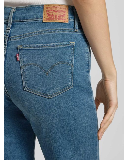 Levi's Regular Fit Bermuda in het Blue