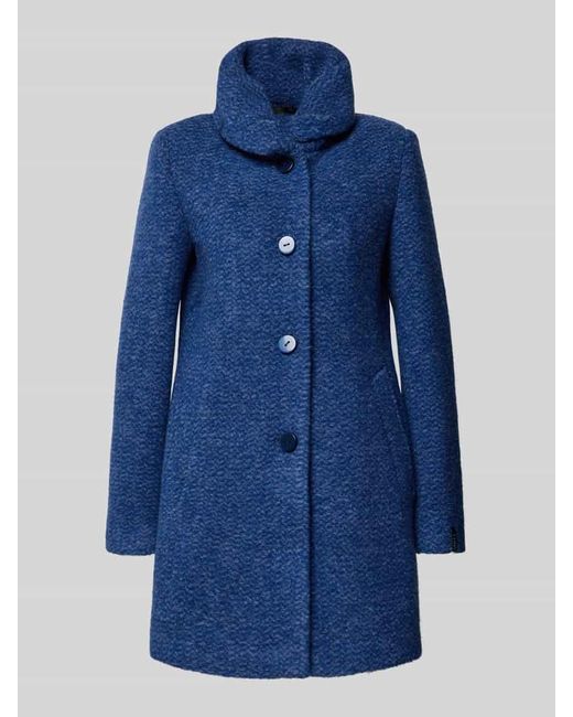 Milo Coats Blue Jacke aus Schurwolle-Mix mit Eingrifftaschen Modell 'SOFIA'