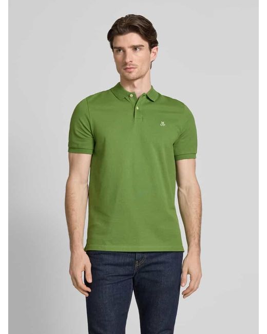 Marc O' Polo Regular Fit Poloshirt aus reiner Baumwolle in Green für Herren