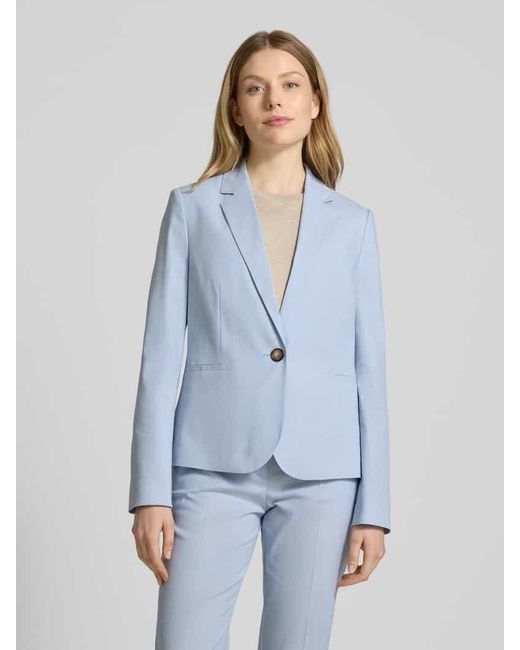 christian berg Blue Blazer mit Reverskragen