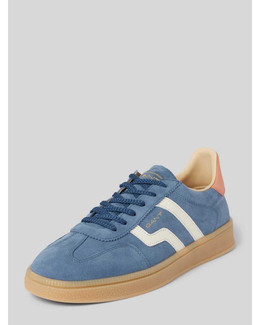 Gant Sneakers Met Vetersluiting in het Blue