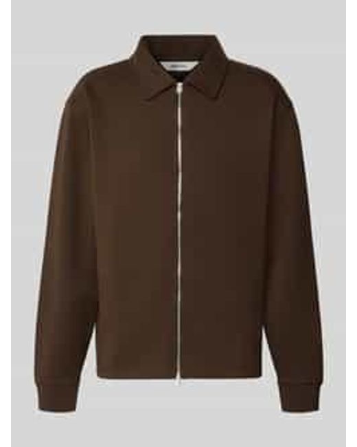 SELECTED Sweatvesten in het Brown voor heren