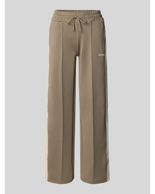 Guess Sweatpants Met Elastische Band, Model 'Yarrow' in het Natural
