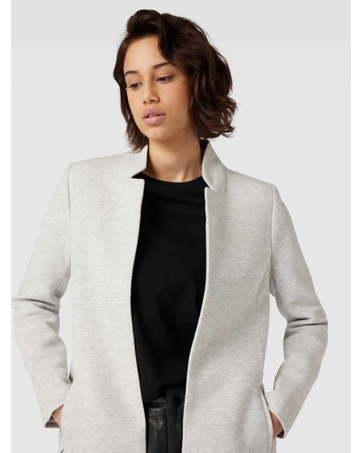 ONLY Mantel mit Eingrifftaschen Modell 'SOHO' in White für Herren