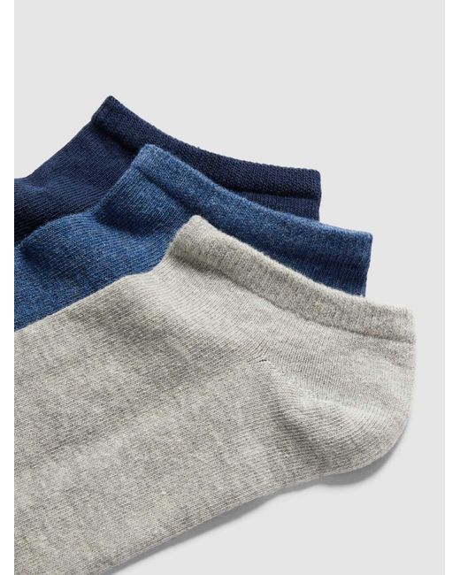 S.oliver Sneakersokken Met Stretch in het Blue voor heren