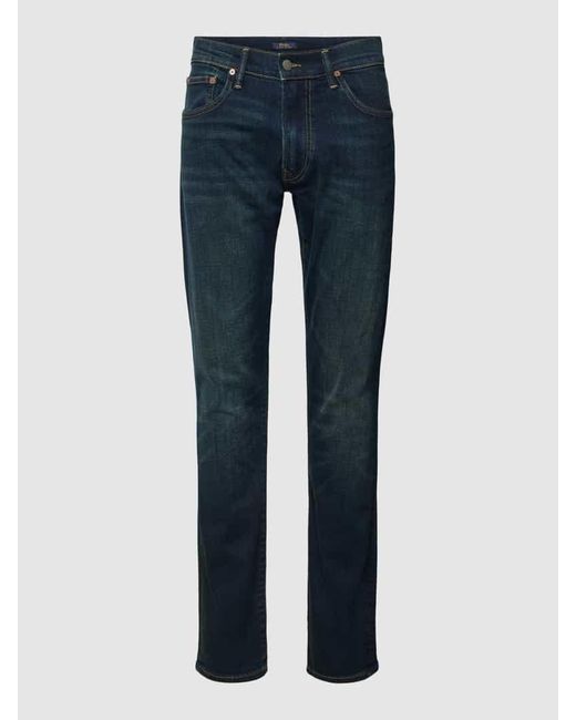 Polo Ralph Lauren Slim Fit Jeans im 5-Pocket-Design Modell 'SULLIVAN' in Blue für Herren