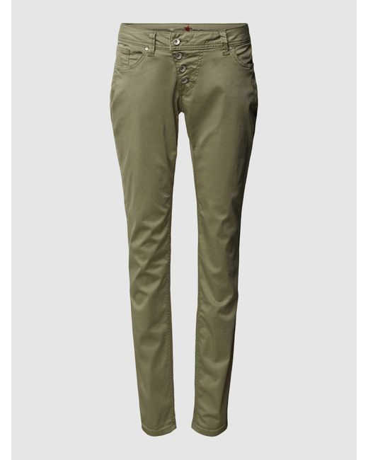 Buena Vista Green Slim Fit Hose im 5-Pocket-Design Modell 'Malibu'